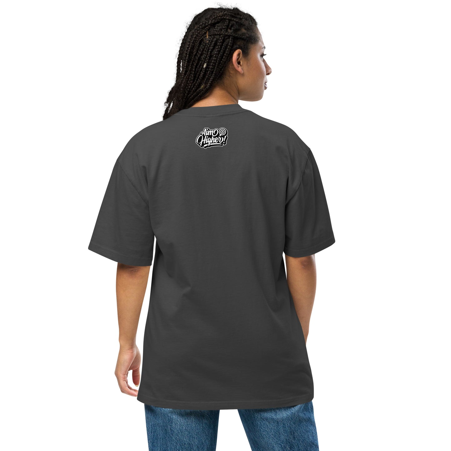 Aim Higher FLY Oversized Faded T-Shirt