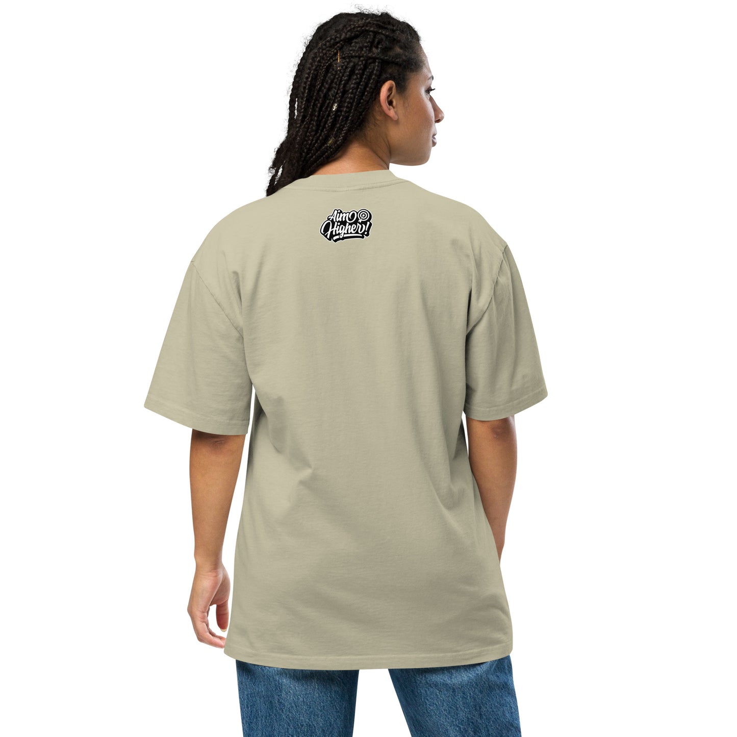 Aim Higher FLY Oversized Faded T-Shirt